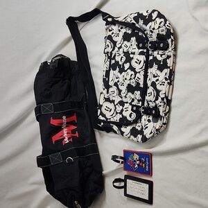 Disneyland Resort Messenger Bag and Mickey Mouse Duffle with Tags